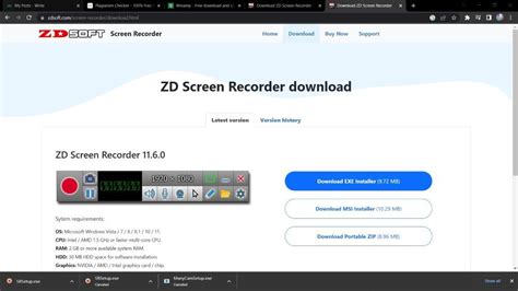 Portable ZD Soft Screen Recorder 11.1